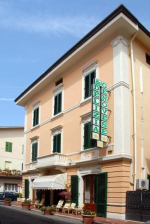 Hotel Delizia Genovese Montecatini Terme Bagian luar foto